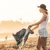 Evolve sustainable beach towels are quick drying