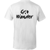 Go Wander Organic Tee - Evolve Travel Goods Adventure Towel - Sustainable, Made From Recycled Plastic and Sand Free